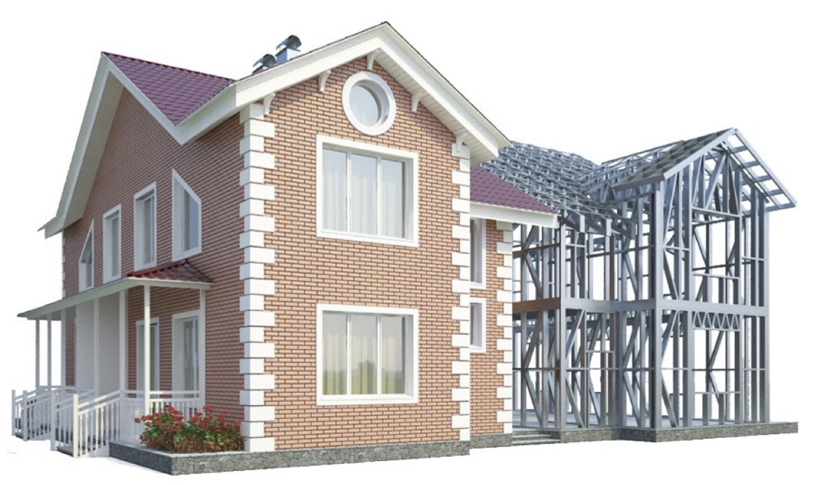 Дом из ЛСТК