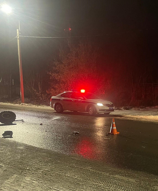    В Кирово-Чепецке квадроцикл столкнулся с автомобилем
