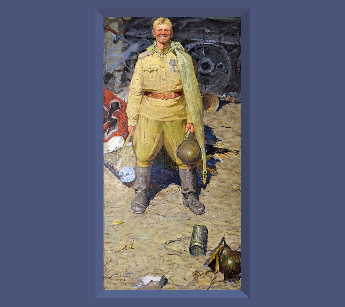 А.А. Прокопенко «Поход окончен», 1963 г. Источник: https://rusmuseumvrm.ru/