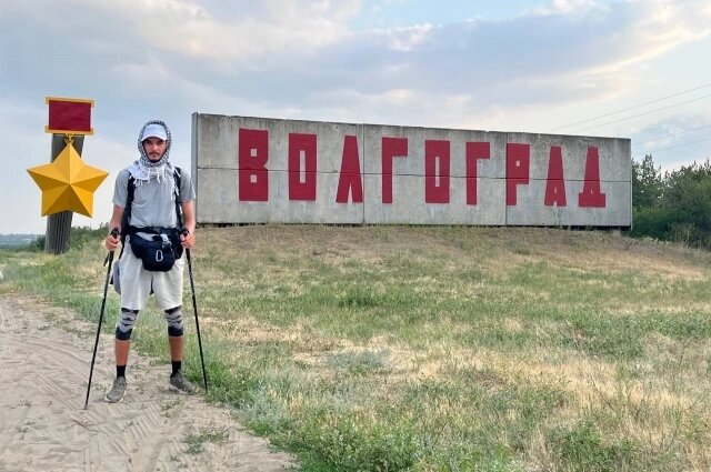    Никита прошел всю Россию пешком. Фото: АиФ-Казань/ Никита Кузнецов