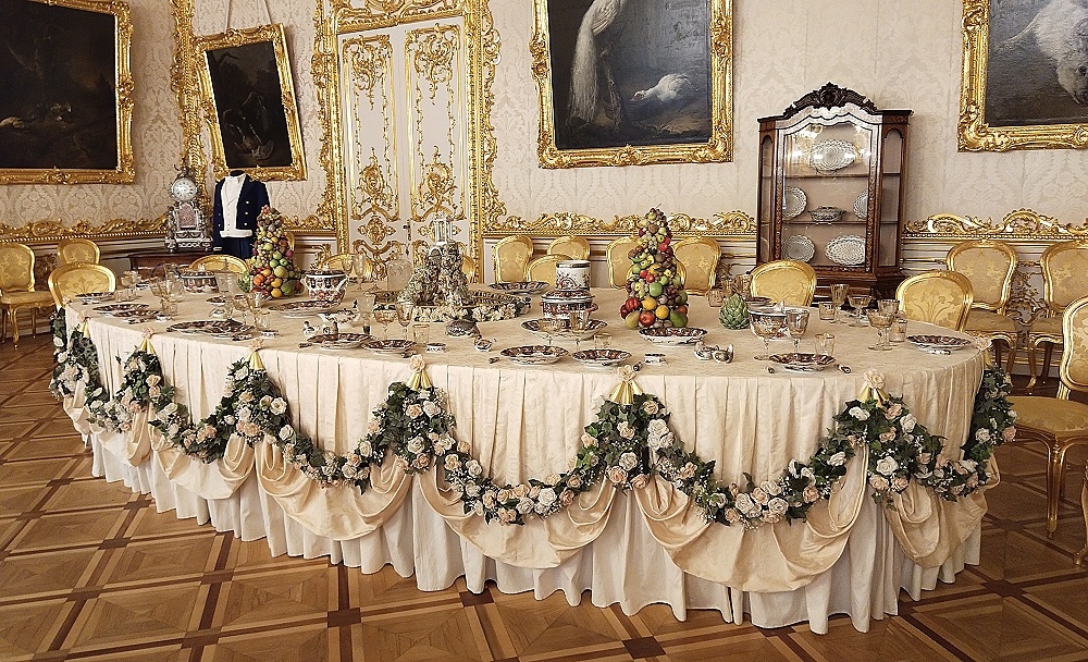 Царское село. Столовая в Екатериненском дворце
