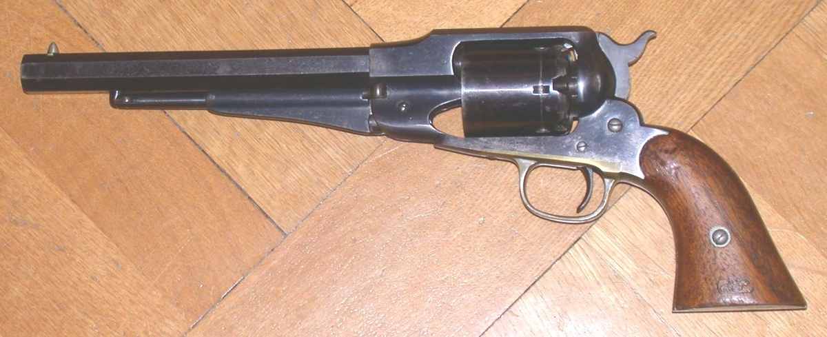 Remington New Model Army Revolver 1858. (Автор фото By Hmaag, Public Domain)