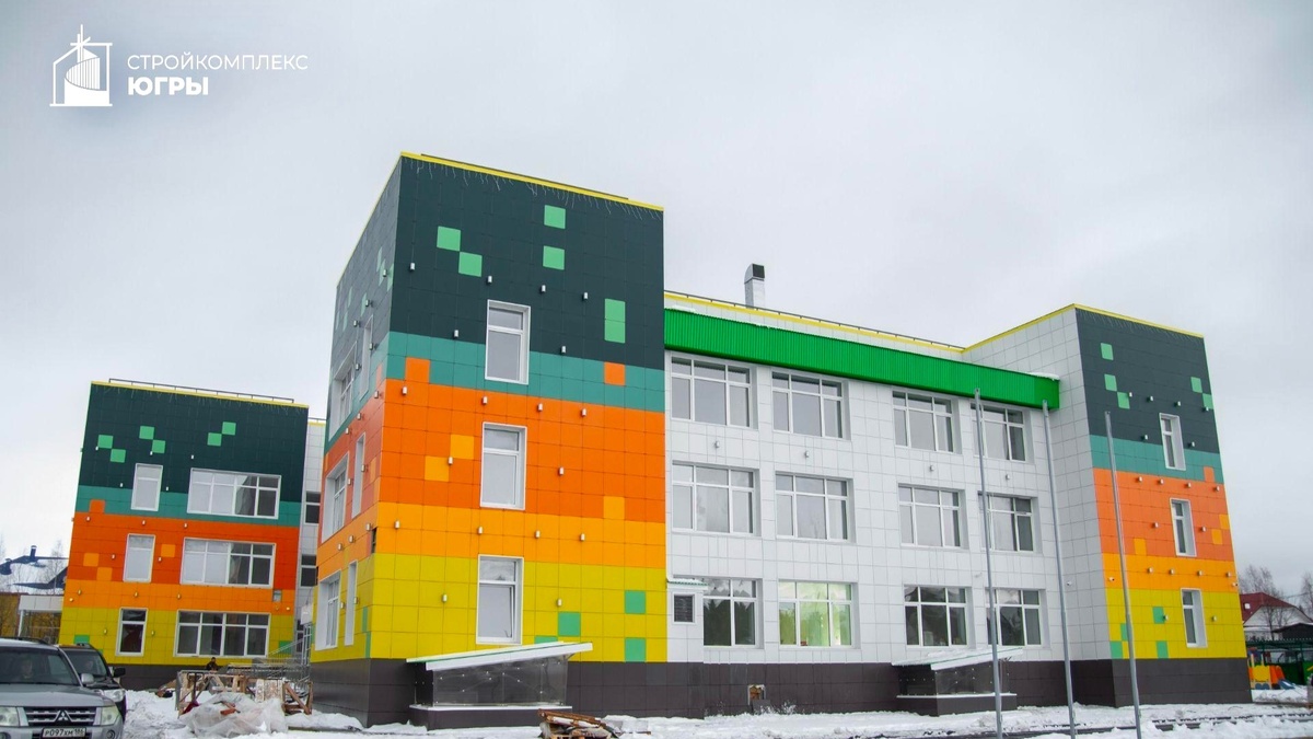    Новый детсад в микрорайоне СУ-967 Ханты-Мансийска сможет принять воспитанников уже в феврале