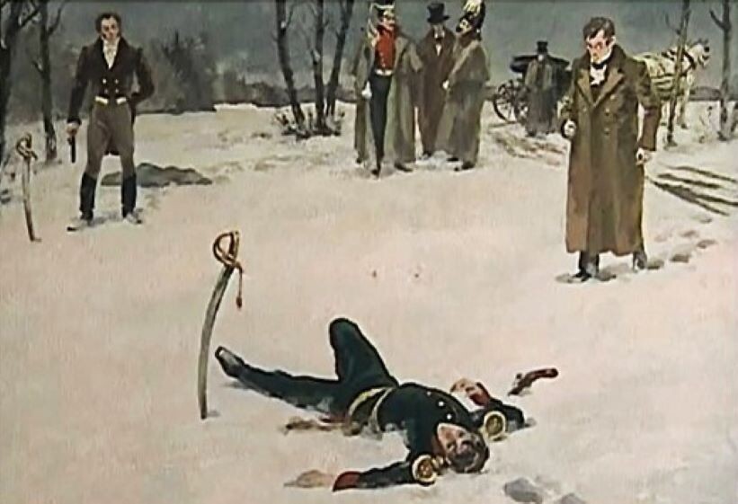 Грибоедов на дуэли