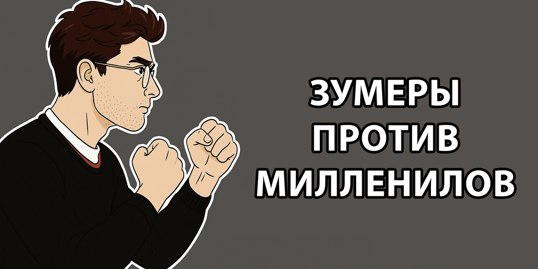 Зумеры VS Миллениалы