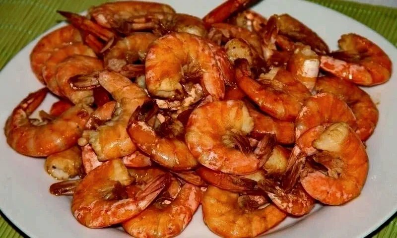 Креветки в маринаде на сковородке