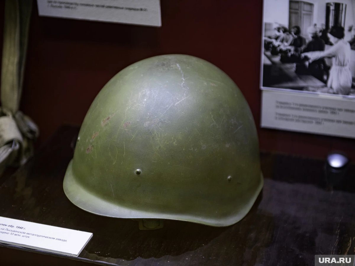     Лысьва дала фронту более 10 млн касок СШ-40