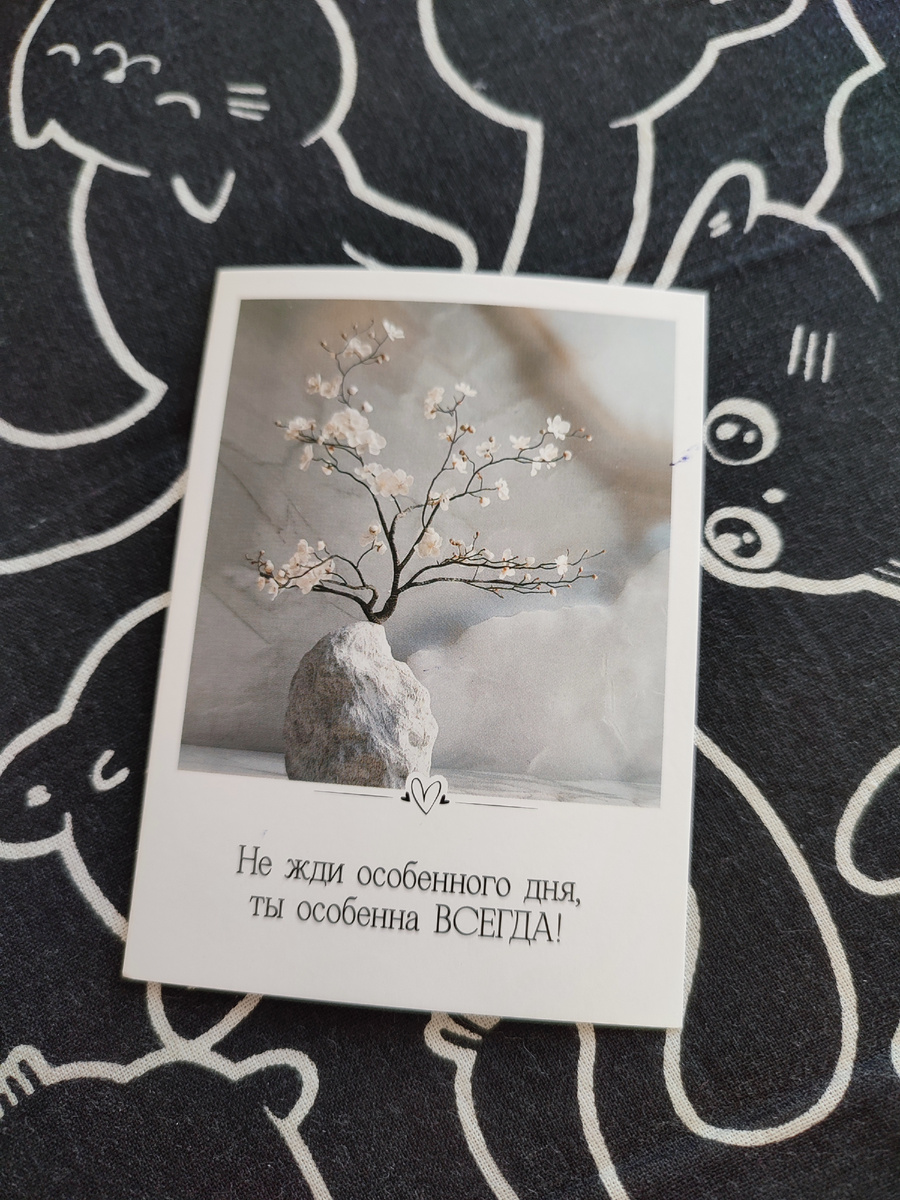 Подарили милые открыточки. Определила их на закладки в книги. Наслаждаюсь. 