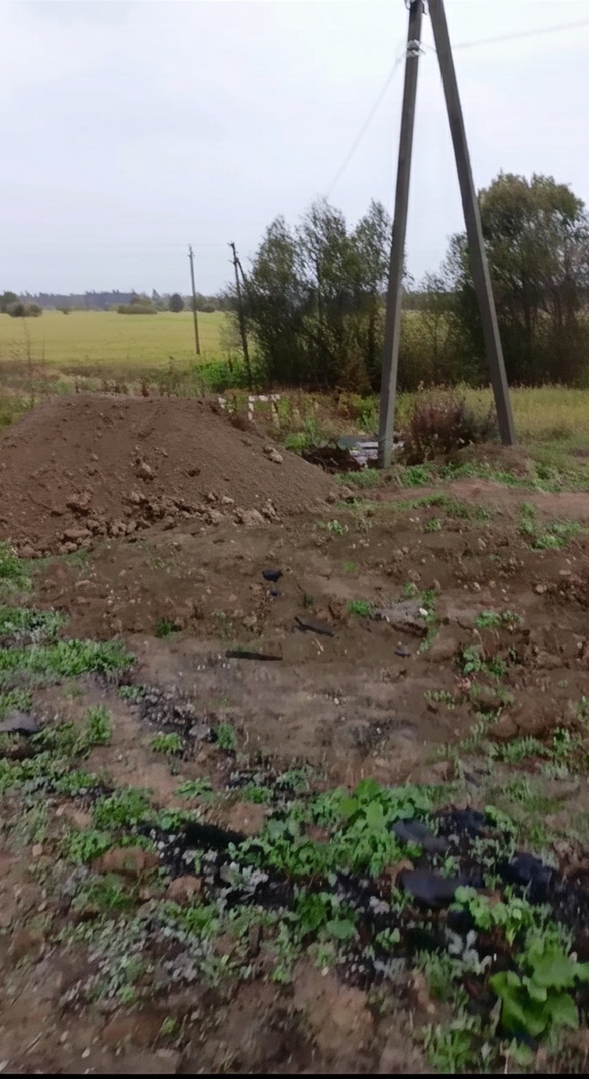 Старый столб