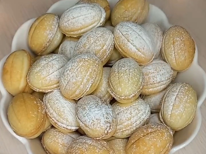 Песочное печенье "Орешки"