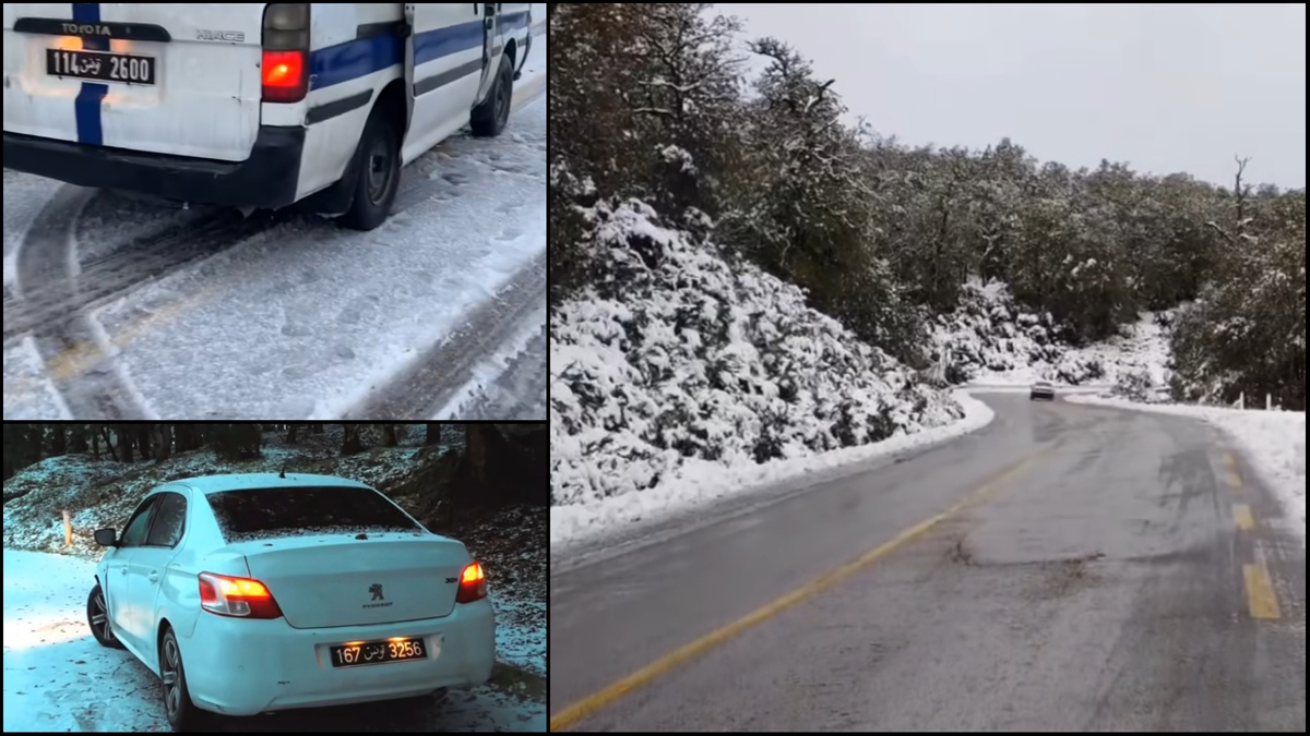 Снег в Тунисе