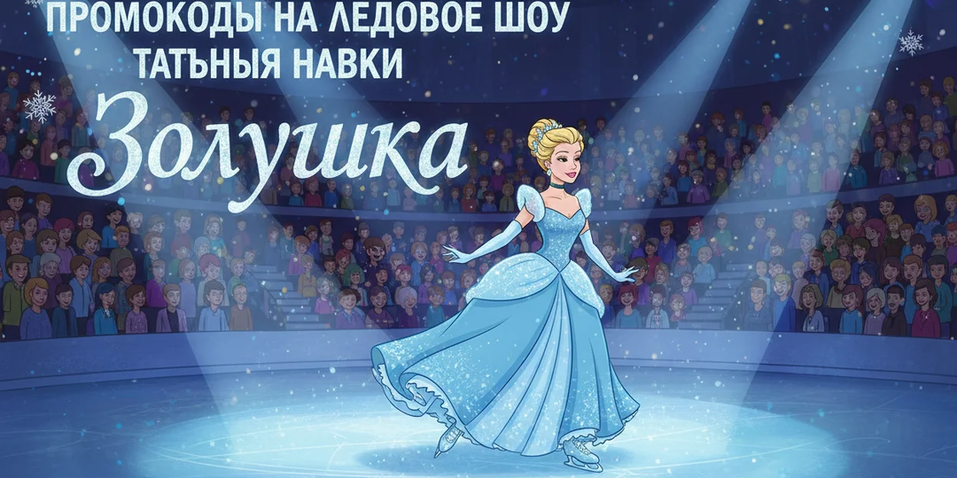 ПРОМОКОДЫ на Ледовое Шоу «Золушка» – ⛸ Обзор, Цены на Билеты, Афиша и Расписание на 2025-2026