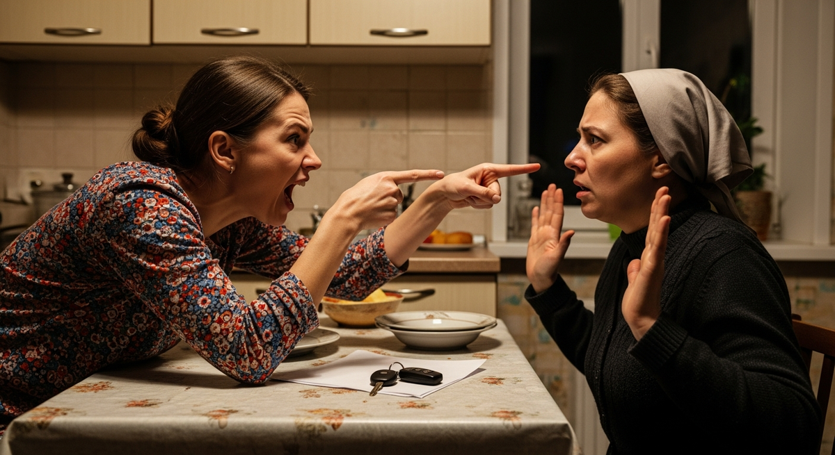 Золовка отсудила у меня наследство мужа, крича, что я приживалка. А через неделю приставы забрали у неё всё за долги брата