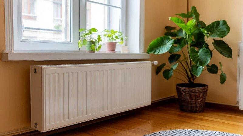     Отопление. Батарея. shedevrum.ai