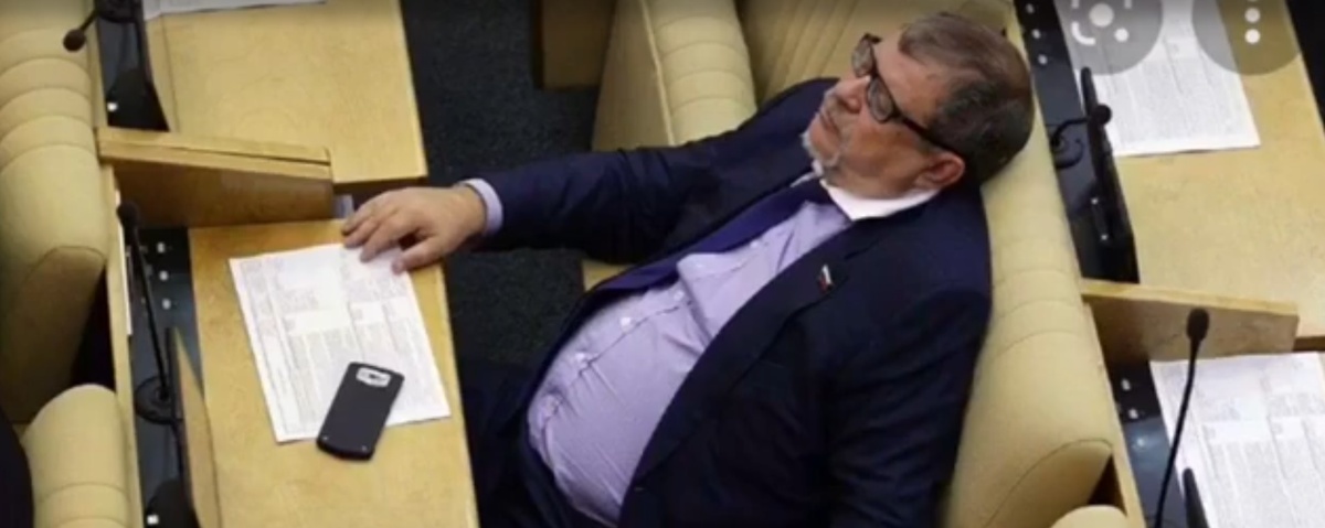 Я сам бы там уснулутаты, будь я депутатом