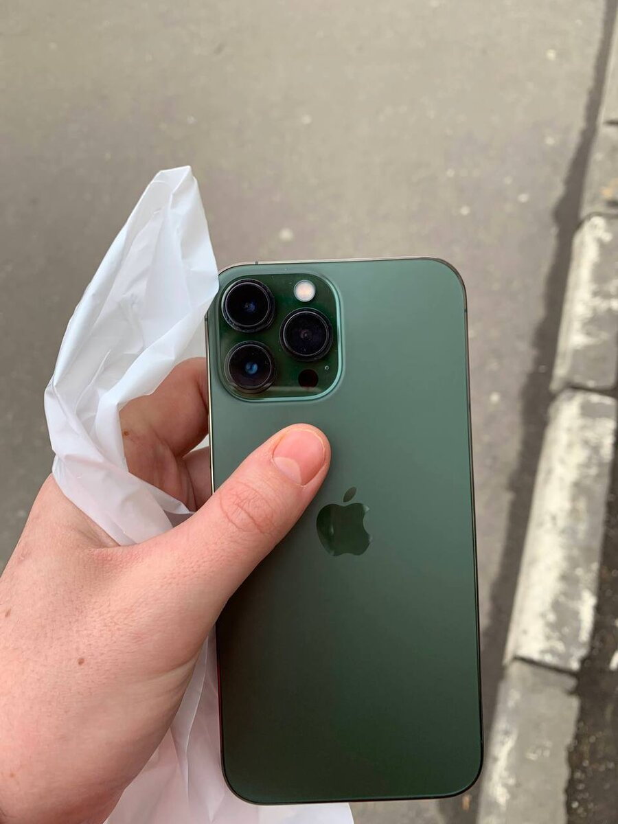 уже "старый" айфон