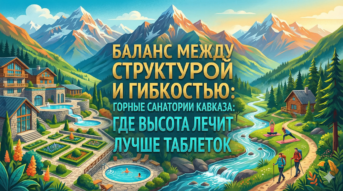 Горные санатории Кавказа: где высота лечит лучше таблеток