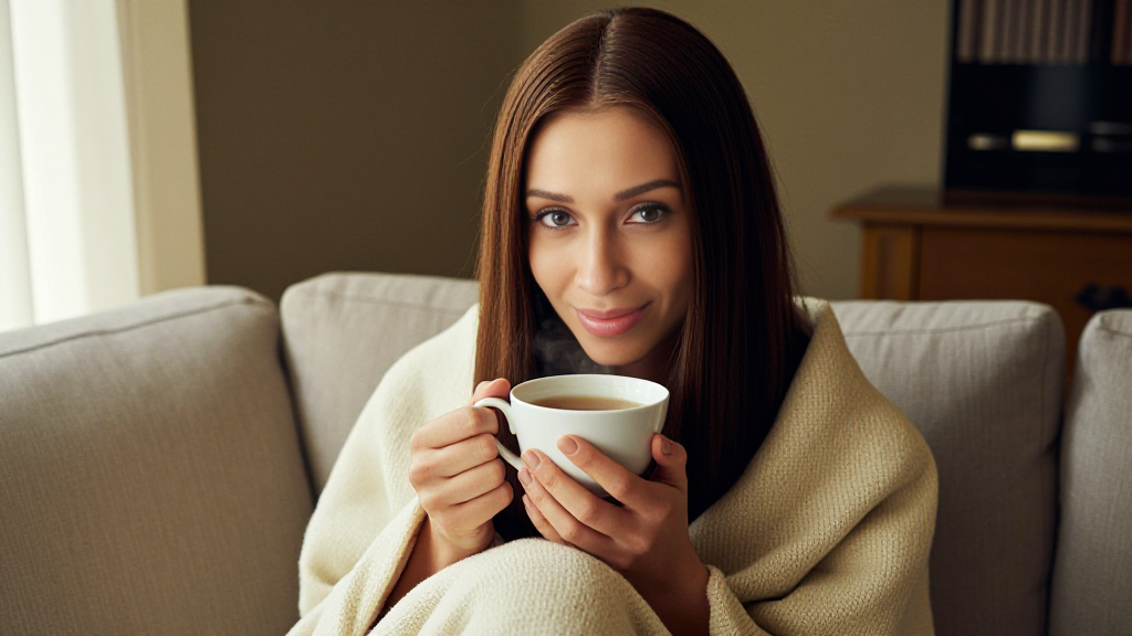 Уютное утро в самом развороте зимы ☕✨
Девушка с длинными каштановыми волосами уютно устроилась на мягком диване, закутавшись в тёплый кремовый плед. В руках — большая белая кружка с горячим чаем или кофе, от которого поднимается лёгкий пар. Мягкий естественный свет из окна нежно освещает её лицо, подчёркивая спокойную улыбку и ощущение полного релакса.
Идеальная картинка для тех, кто мечтает о ленивом выходном, тёплом пледе и ароматном напитке в тишине своего дома. Когда за окном холодно, а внутри — тепло и спокойно. 🏠❤️
#утро #уют #домаватмосфера #зима2025 #чайвкровати #релакс #теплыйплад #эстетика #cozyvibes