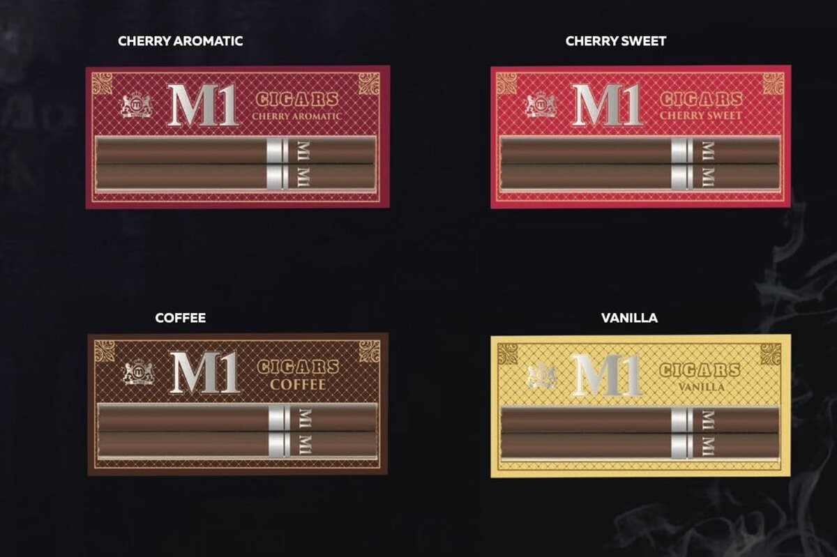 Сигариллы М1 с ароматом ванили