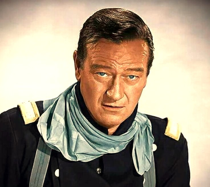  На фото актёр Джон Уэйн. Иллюстрация из Интернета