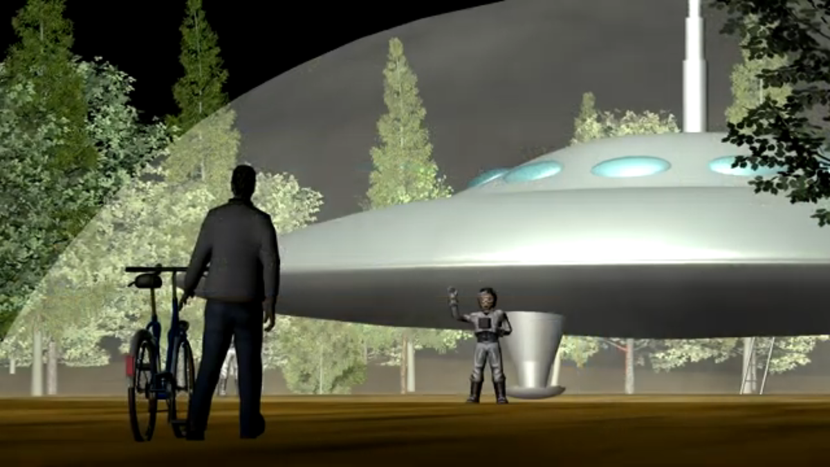 Встреча на поляне: Йёста Карлссон и инопланетные пилоты