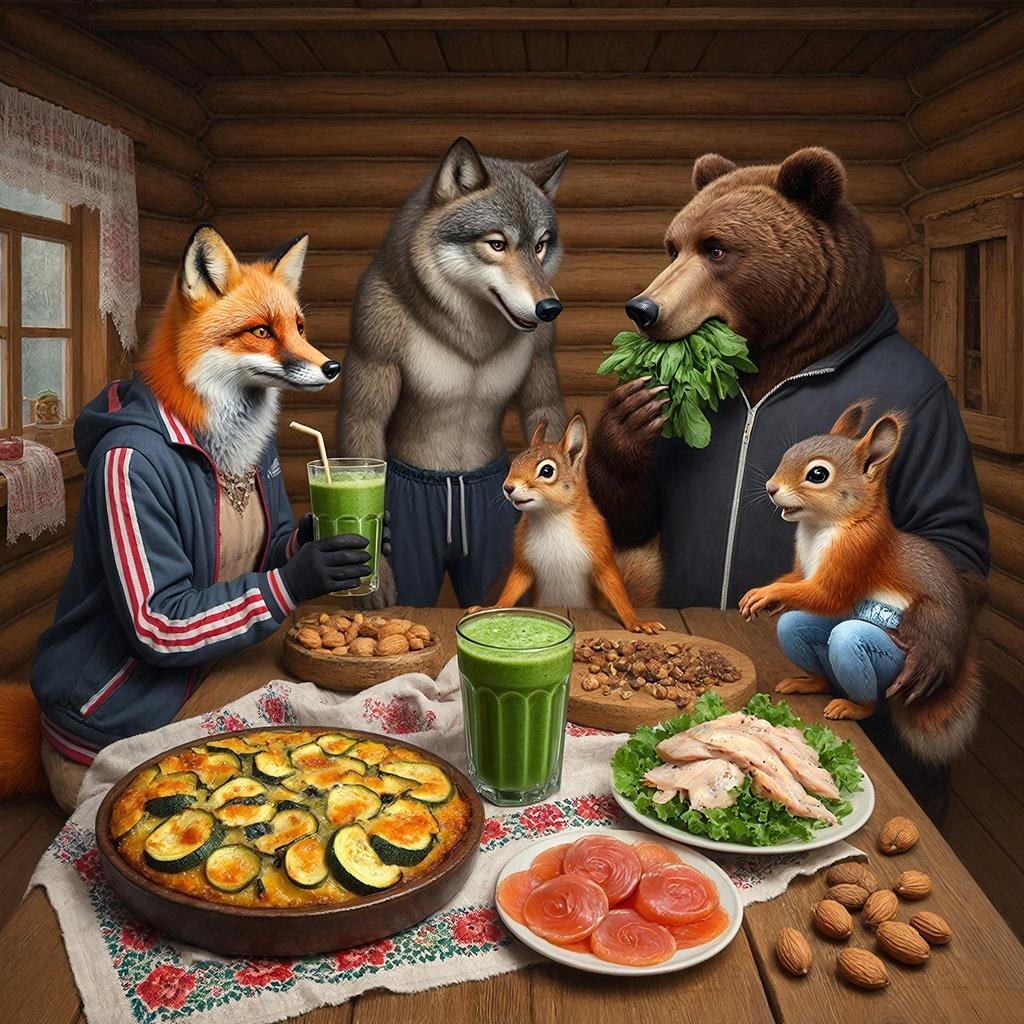 Зверьки на ПП.