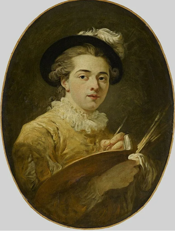 Тот самый Фрагонар, автор милых и фривольных картин (автопортрет)