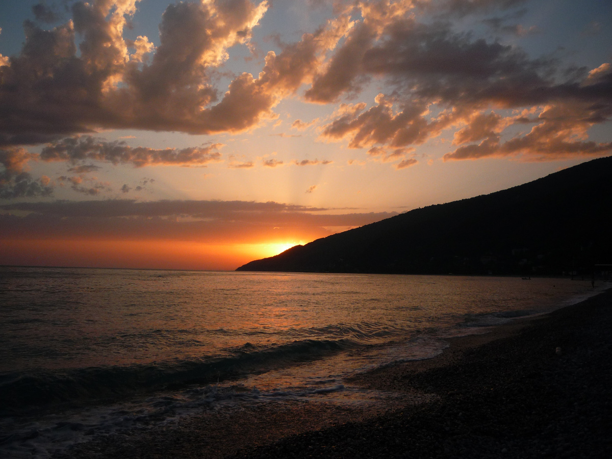 Закат в Гагре © Сергей Симонов