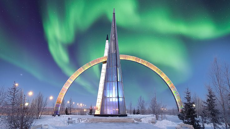 Салехард — единственный город на Полярном круге