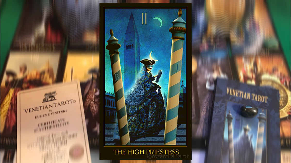 Тайная Жрица. Photo «Venetian Tarot» Eugene Vinitski