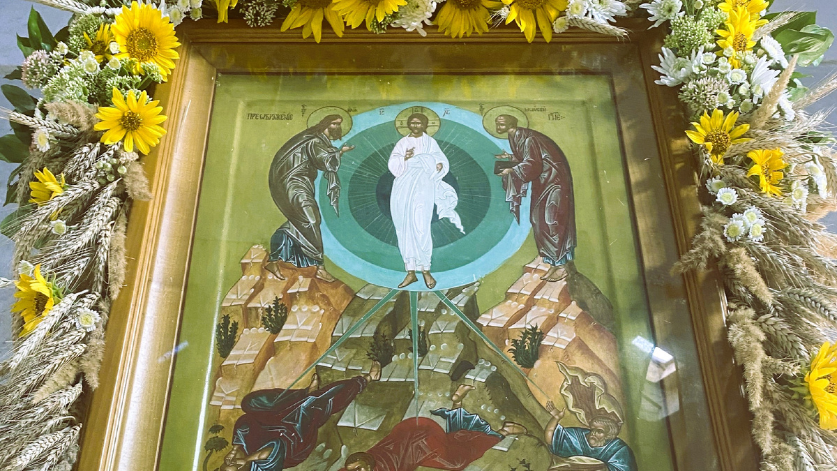 Икона "Преображение Господне". Преображенский храм. Фото: Ратненский 