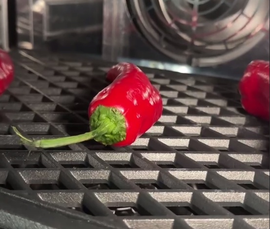 Запечённый в пароконвектомате UNOX XEBC‑06EU‑EPRM‑MP перец рамиро