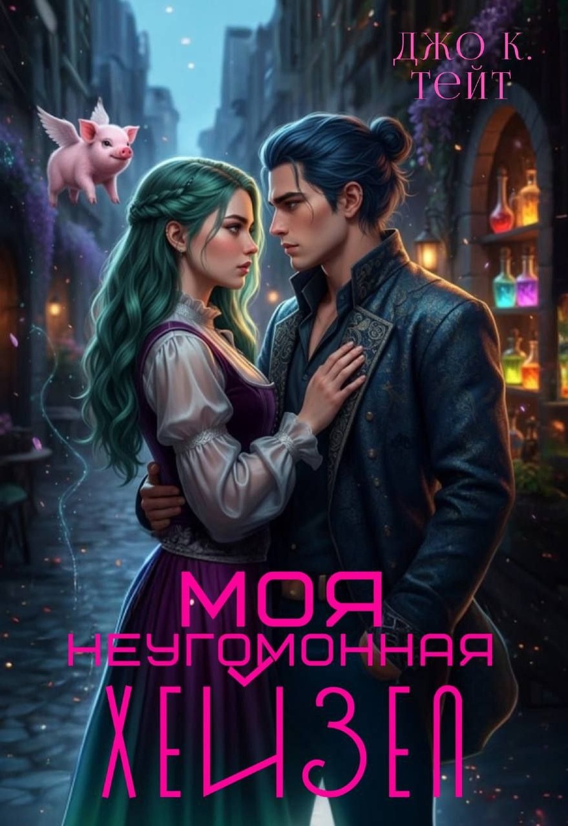 Обложка романа, взята из тг писательницы Джо К. Тейт