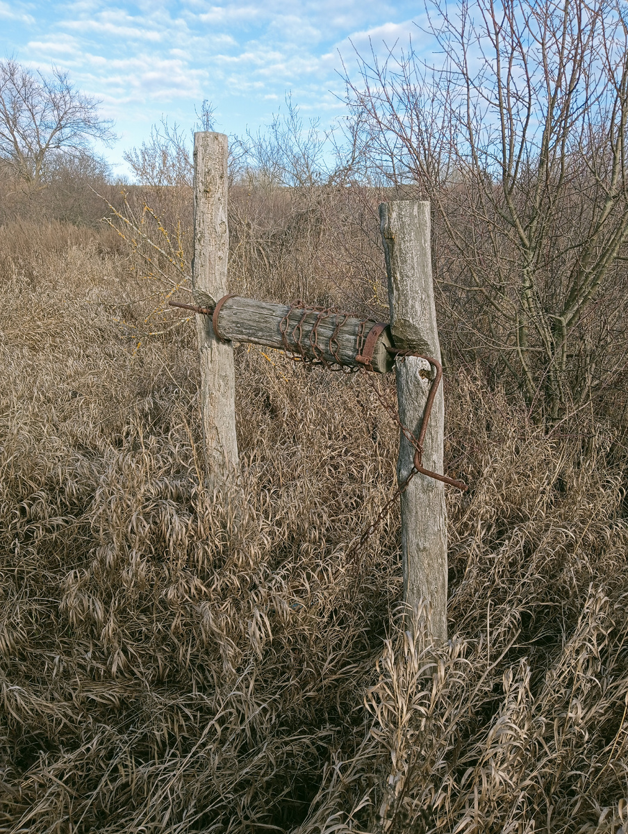 Старик колодец на нашем участке