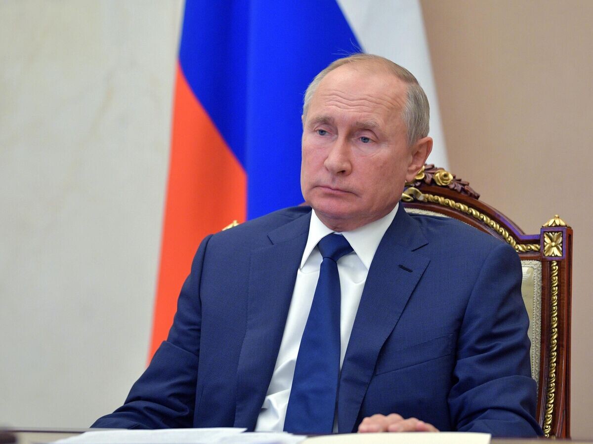    Президент РФ Владимир Путин© РИА Новости . Алексей Дружинин