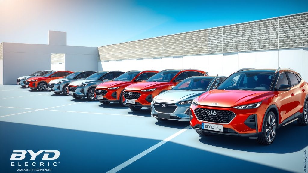    Какие BYD до 160 л.с. электромобили и гибриды доступны в России