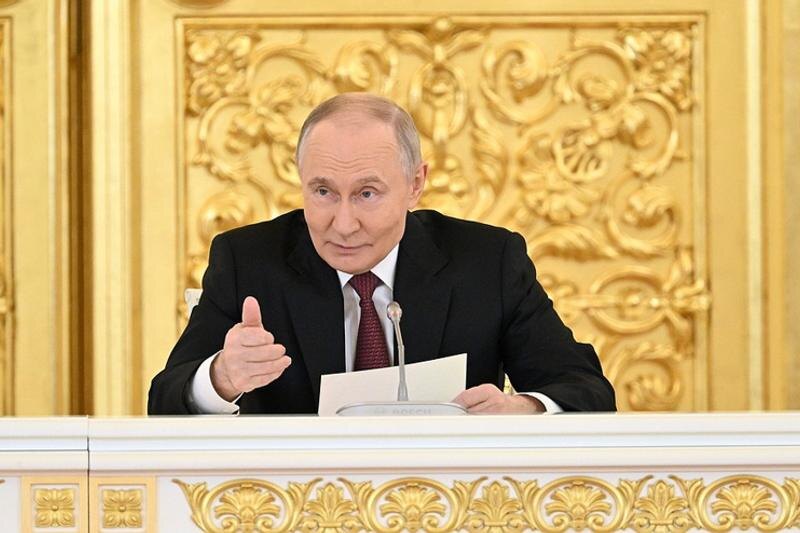    Kremlin.ru / Кристина Кормилицына, МИА «Россия сегодня». Президент РФ Владимир Путин проводит заседание Совета по стратегическому развитию и нацпроектам