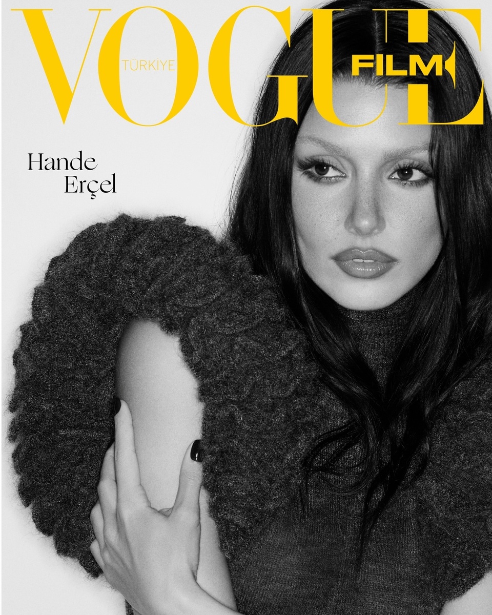 Ханде Эрчел в фотосессии для журнала Vogue. Фото: соцсети