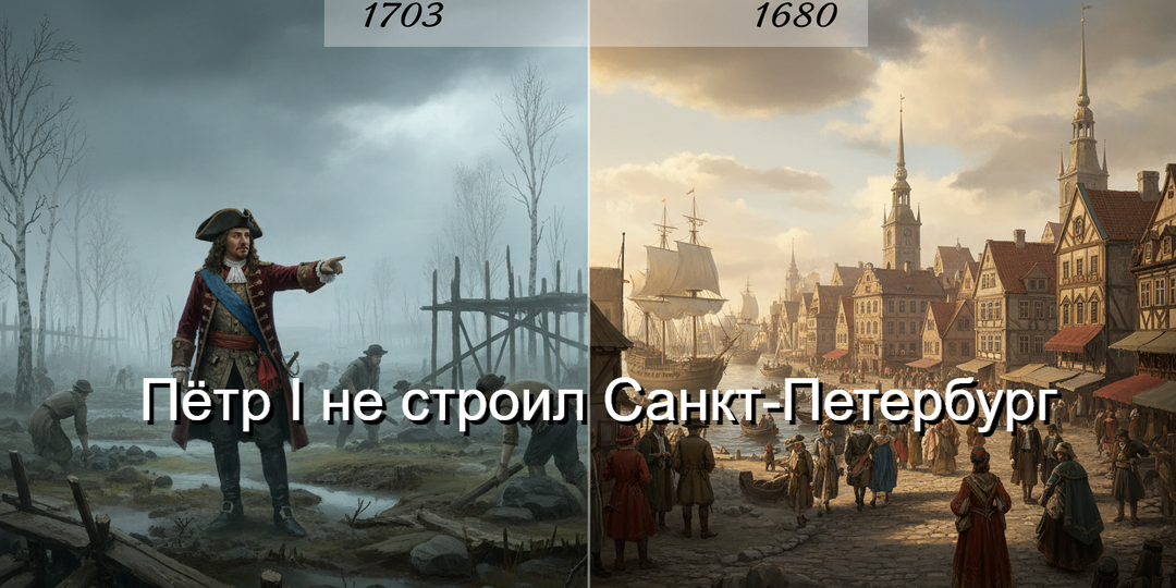 Пётр I не строил Санкт-Петербург: археологические находки, которые переписывают историю.
