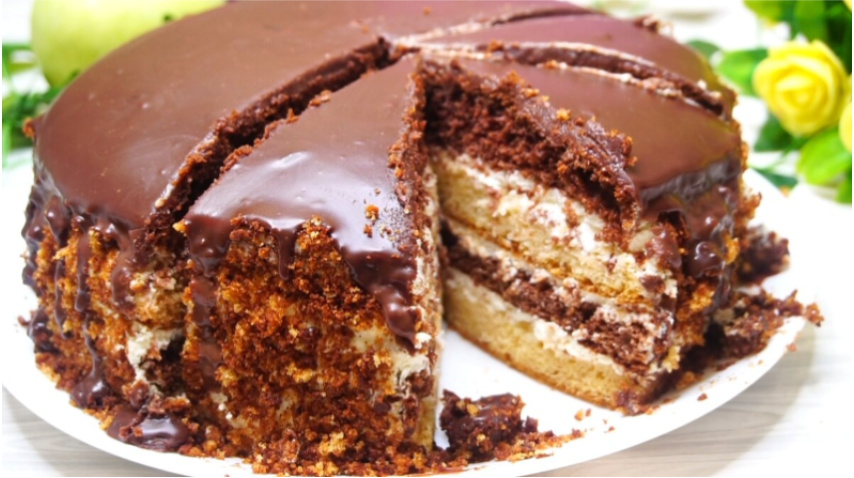 Торт Сметанник: Нежный, как облако. Мой главный козырь для домашнего чаепития. Гарантированный результат с первого раза.