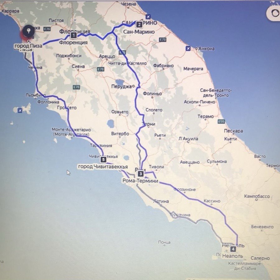 Наш маршрут 