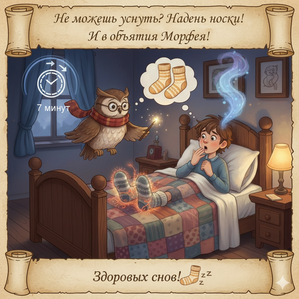Сказка о Волшебных Носочках