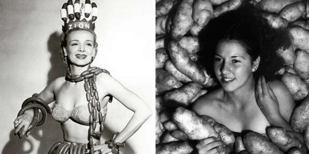 «Королева пончиков» и «Мисс Сосисок»: 10 самых странных конкурсов красоты прошлого века