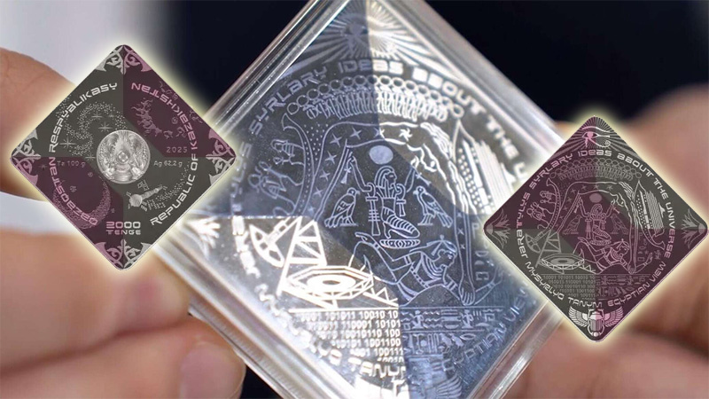  Монета Казахстана 2000 тенге 2025 «Mysyrlyq Tanym» 