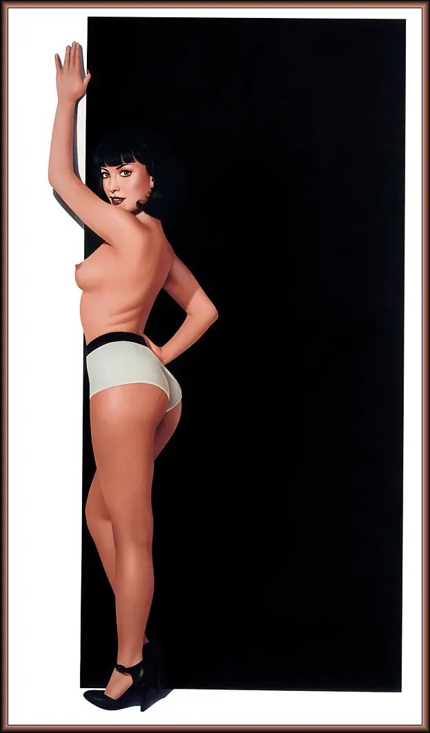 ИЛЛЮСТРАЦИЯ В СТИЛЕ ПИН-АП ОТ ХУДОЖНИКА ЮБЕРА ДЕ ЛАРТИГА // Hubert De Lartigue