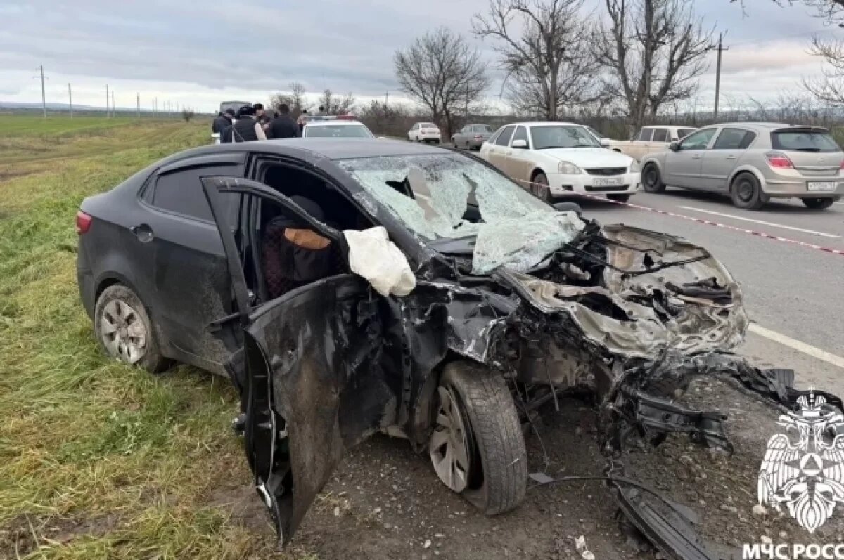    Один человек погиб и трое пострадали в результате ДТП под Малгобеком