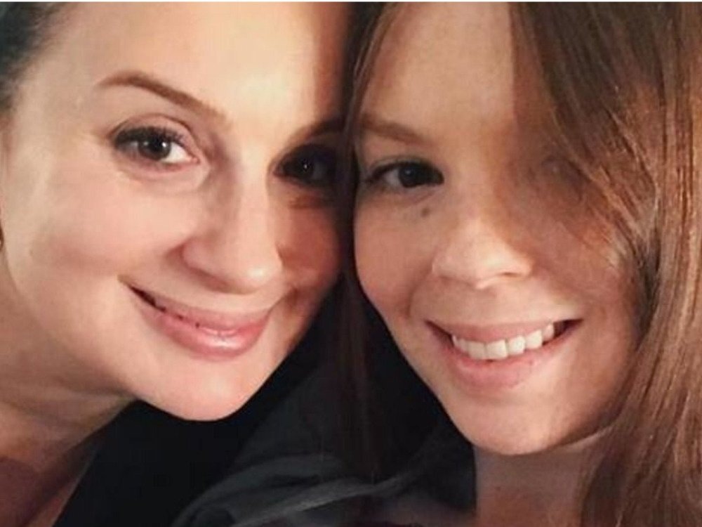 Екатерина Стриженова с дочерью Анастасией