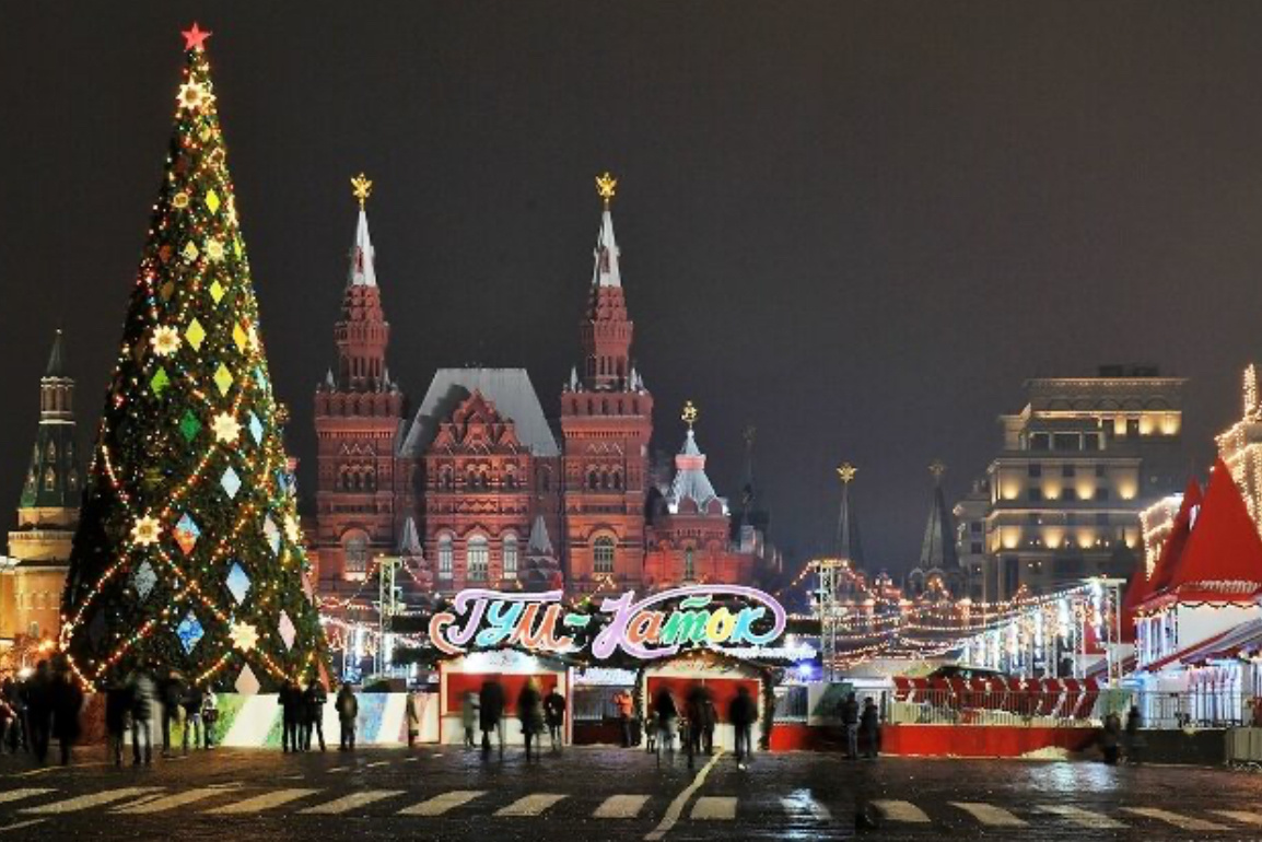 Елка на Красной Площади, 2022