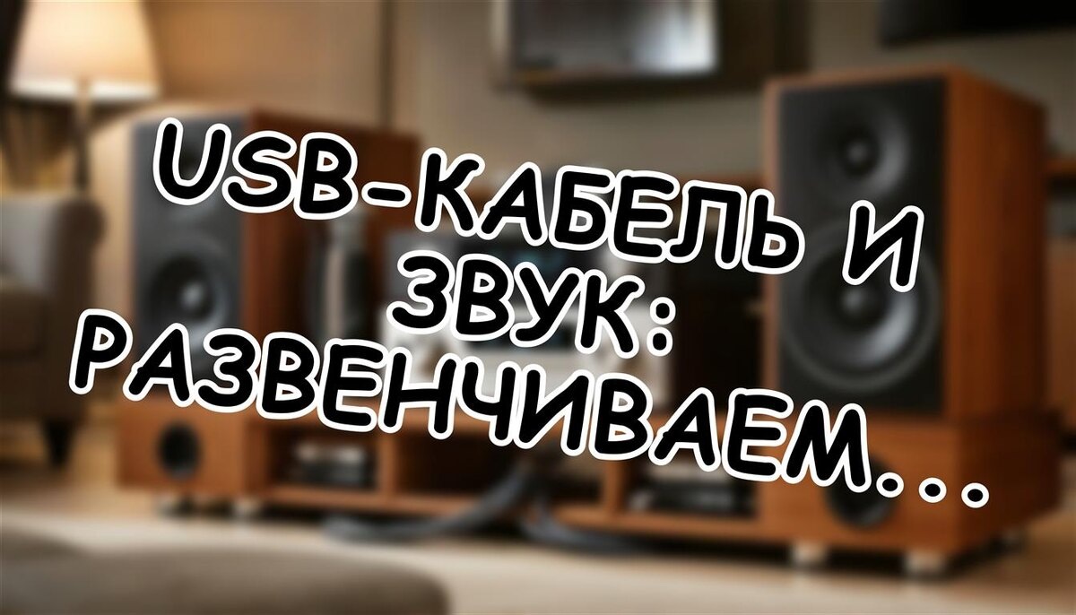 USB-кабель и звук: развенчиваем мифы ⚡