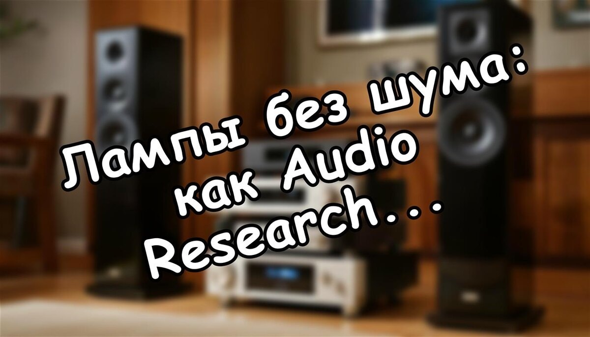 Лампы без шума: как Audio Research укрощает вибрации ⚡